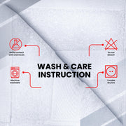 Infinitee Xclusives 100% Cotton Luxury Wash Cloths for Showering - 12 Pack | Facecloths |30x30 cm| - Soft and Absorbent Face Towels for Bathroom Wash Clothes - Gym, Spa & Hotel Use
