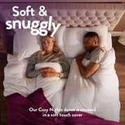 Slumberdown Cosy Nights Double Duvet 10.5 Tog - Breathable & Soft All Year-Round Double Quilt for Summer, Autumn & Winter | UK-Made, Non-Allergenic & Washable (200 x 200cm)