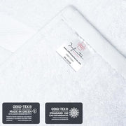 Infinitee Xclusives 100% Cotton Luxury Wash Cloths for Showering - 12 Pack | Facecloths |30x30 cm| - Soft and Absorbent Face Towels for Bathroom Wash Clothes - Gym, Spa & Hotel Use