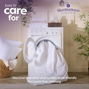 Slumberdown Anti Allergy Double Duvet 10.5 Tog - Allergy UK Approved All Year Round Double Quilt for Allergy Sufferers - Made in the UK, Anti Bacterial and Machine Washable Bedding (200 x 200cm)