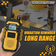 Retevis RB48 FRS Walkie Talkies Long Range,Mil-Standards 810H Two Way Radio | Rugged&IP67 Waterproof & Floating, Emergency Radio, Heavy-Duty,Dual PTT,Vibration Alert,NOAA,Rechargeable,20hr Battery,2 Pack