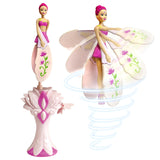 Sky Dancers Flying Doll, Pull-String Toy, No Batteries, Fuchsia Fantasy | Really flies; Pull-string powered; No batteries; Indoor/outdoor play; Screen-free fun; Ages 6+