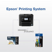 EPSON 822 DURABrite Ultra Ink High Capacity Black & Standard Color Cartridge Combo Pack (T822XL-BCS) Works with WorkForce Pro WF-3820,3823, 4820, 4830, 4833, 4834