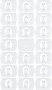 Command Decorating Clips, 60 Mini Hooks, 68 Adhesive Strips, Transparent | Value Pack, Clips for Hanging Halloween Decorations, Window Lights, Spider Garlands, Crafts, Banners, Costumes - Damage Free