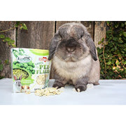 Exotic Nutrition Green Pea Flakes 3oz. - Healthy & Unique Treat - Rat, Degu, Prairie Dog, Chinchilla, Hedgehog, Parrot, Guinea Pig, Rabbit, Hamster