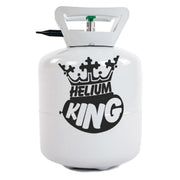 Helium King Disposable Helium Gas Canister - Fills 50 x 9 Inch Latex Balloons or 18 Foil Balloons - Helium Balloon Gas UK Filled Helium Cylinder for Parties