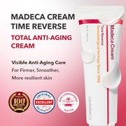 CENTELLIAN 24 Madeca Cream Time Reverse, TECA Anti-Aging Moisturizer | Korean Firming Face Moisturizer with TECA and Centella for Elasticity, Deep Hydration and Skin Barrier Care, 1.69 fl oz