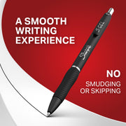 Sharpie S-Gel | Gel Pens | Medium Point (0.7mm) | Black Ink | 3 Count