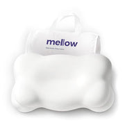 Mellow CloudAlign Memory Foam Pillow for Neck & Shoulder Support, Standard | Dual Height Ergonomic Cervical Pillow for Side Back & Stomach Sleepers, Contoured Orthopedic Bed Pillow with Washable Cover
