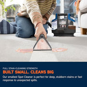 Vax SpotWash Mini Duo Compact Handheld Spot Cleaner CDSW-MCXT | Portable upholstery & carpet cleaner, multi-surface deep cleaning for pet messes, included tools & solutions, 2.9kg, 0.7L