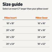 Amazon Basics Throw Pillow Insert, Down Alternative Fiberfill, Hypoallergenic, Machine Washable, 20 Inch, 2-Pack, for Sofa Bed Couch