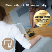 Jabra Speak 510 (2025 Edition) Portable USB Bluetooth Speaker, Black | Portable Speakerphone, USB or Bluetooth, Crystal-Clear Sound, Works with Microsoft Teams, Google Meet, Zoom